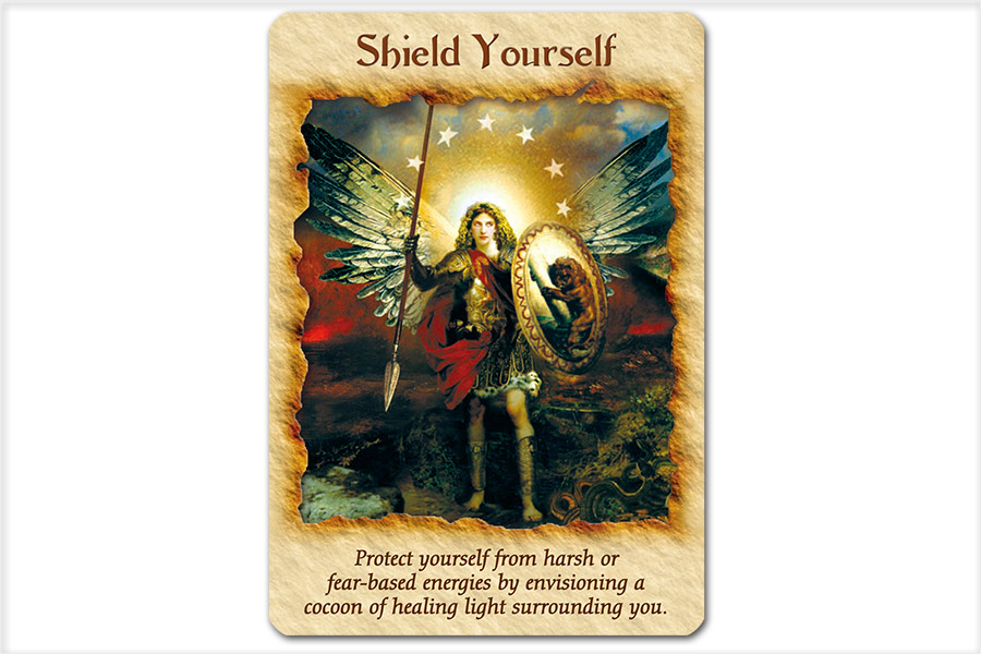 『エンジェルセラピー（R）オラクルカード』より「Shield Yourself」